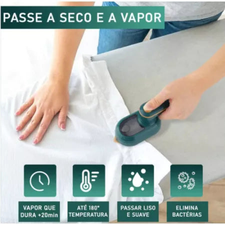 Mini Ferro De Passar Roupas A Vapor Para Viagem | Elétrico Portátil Pequeno/Casa