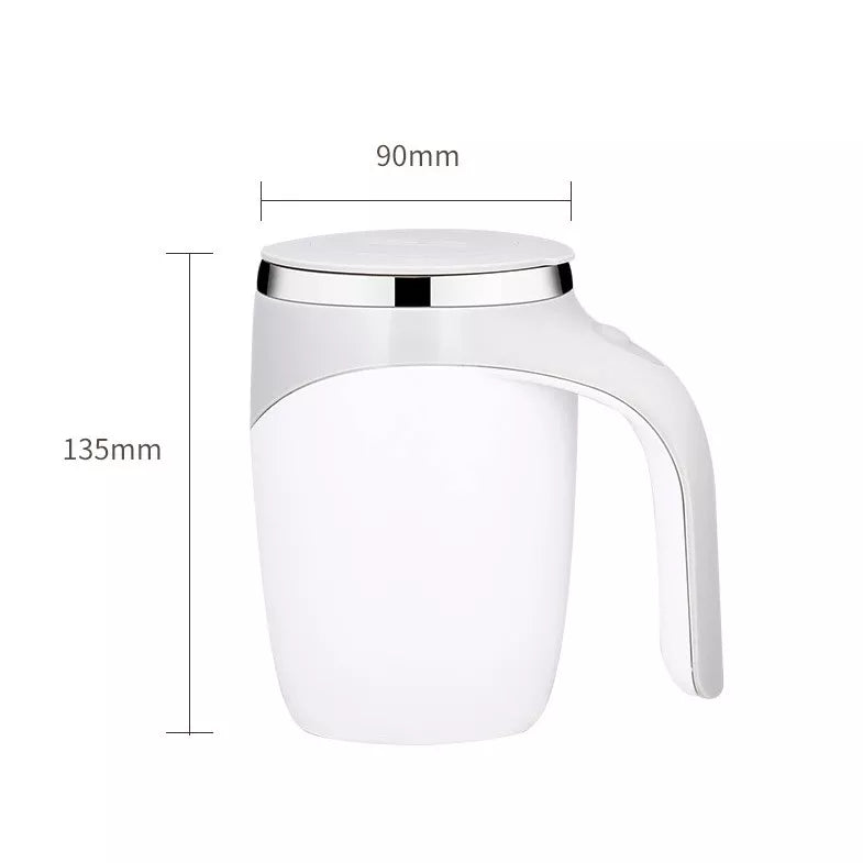 Caneca Mixer Misturadora Copo De Café Automático MODELO PILHA De Aço Inoxidável Magnética/Com Diferença De Temperatura