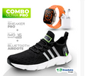 Combo em Oferta 3x1 TÊNIS NEWFIT + IWO SERIES 8 ULTRA + FONE BLUETOOTH PRO | ENVIO IMEDIATO | FRETE GRÁTIS | 12