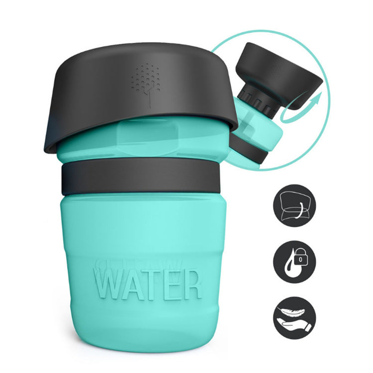 New Product Improved Creative Pet Water Bottle Sports Squeeze Pet Accompanying Cup Portable Outdoor Water Bottle For Cats And Dogs