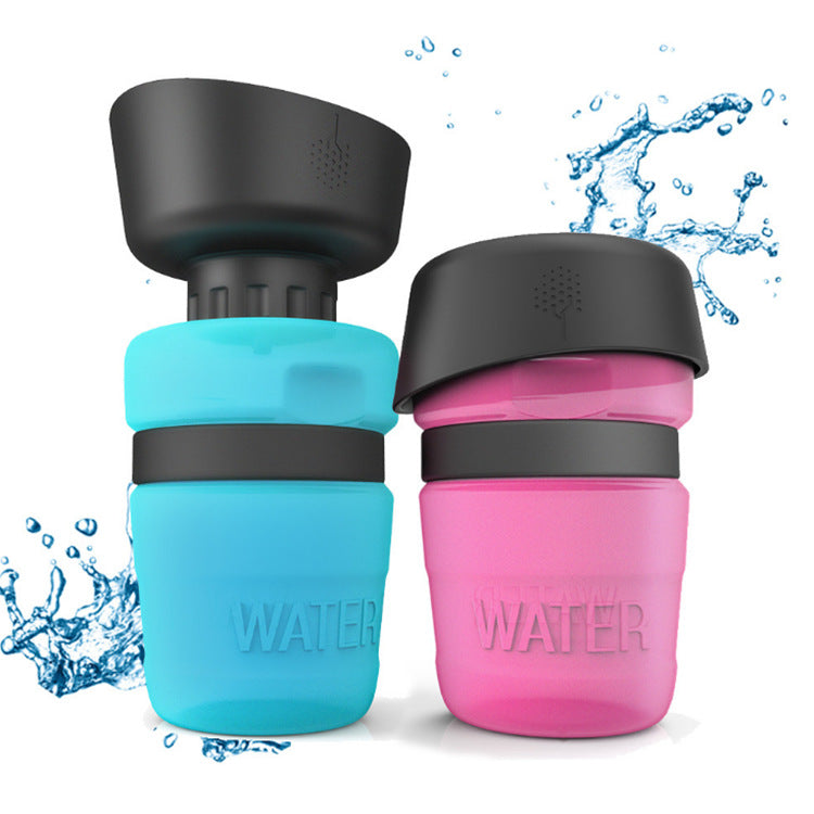 New Product Improved Creative Pet Water Bottle Sports Squeeze Pet Accompanying Cup Portable Outdoor Water Bottle For Cats And Dogs