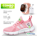 Combo em Oferta 3x1 TÊNIS NEWFIT + IWO SERIES 8 ULTRA + FONE BLUETOOTH PRO | ENVIO IMEDIATO | FRETE GRÁTIS | 12